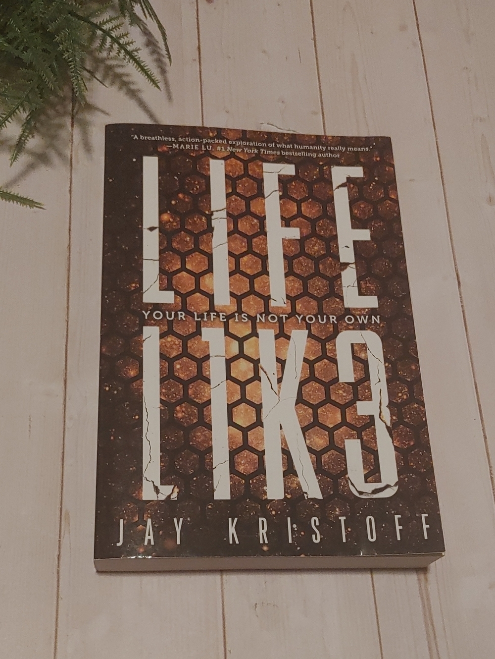 Lifel1k3 Adult Fiction Thriller Novel Book By Jay Kristoff